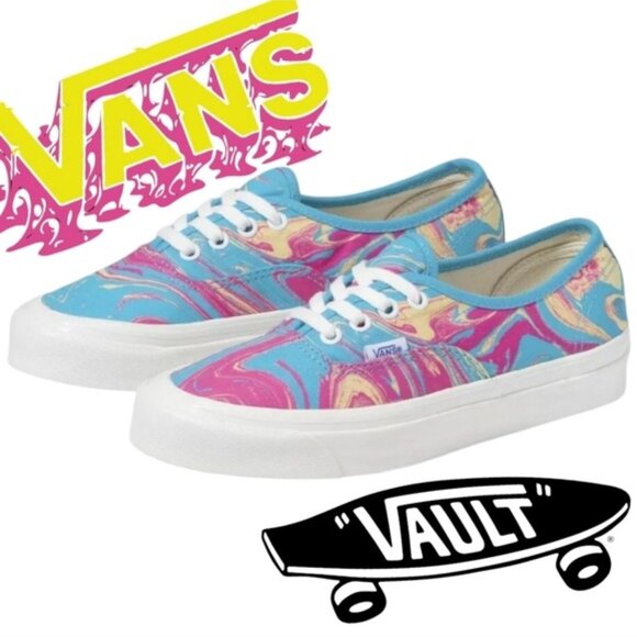 Vans Shoes - Vans Vault Authentic 44 D OG Womens Size 10 Anaheim Factory Marble 112025